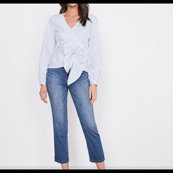 RW&CO. Tops - 💄Cotton wrap around blouse💄